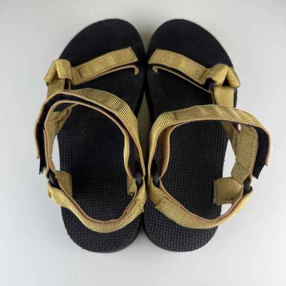 Teva Women's Size 9 Universal Platform Gold Black Sandals Walking Outdoors - Picture 6 of 8